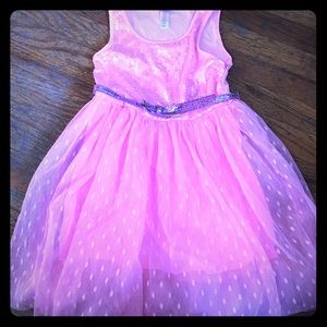 Justice NWOT pink dress